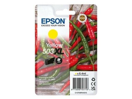 Oryginalny Wkład Atramentowy Epson 503XL Żółty Czarny