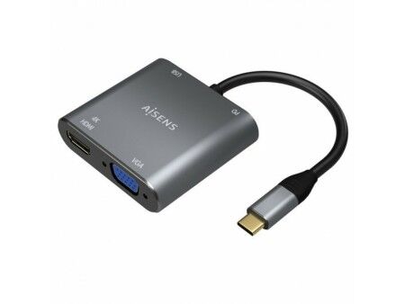 Adapter USB-C na VGA/HDMI Aisens A109-0626