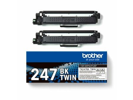 Toner Oryginalny Brother TN-247BKTWIN Czarny
