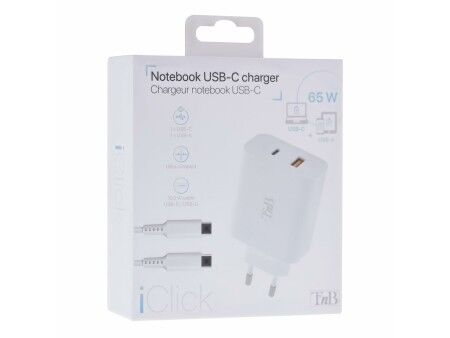 Ładowarka ścienna + kabel-USB-C T'NB CHNBTINY65 65 W