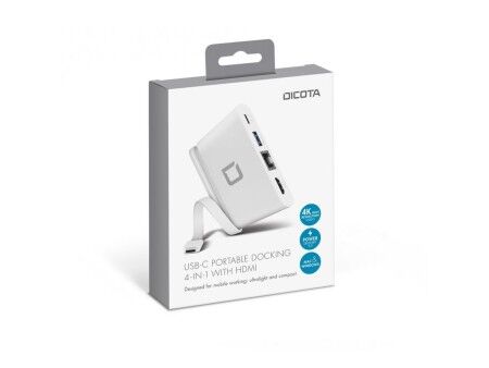 HUB USB Dicota D31730 Biały