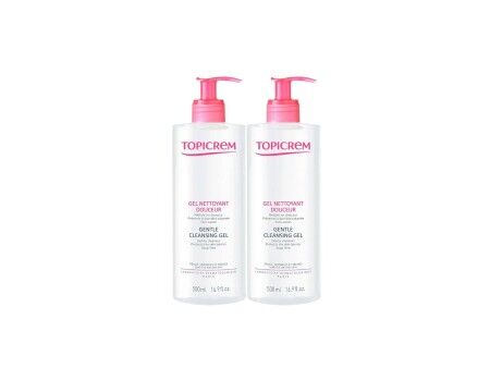 Żel Oczyszczający Topicrem Dúo 2 x 500 ml 2 Sztuk