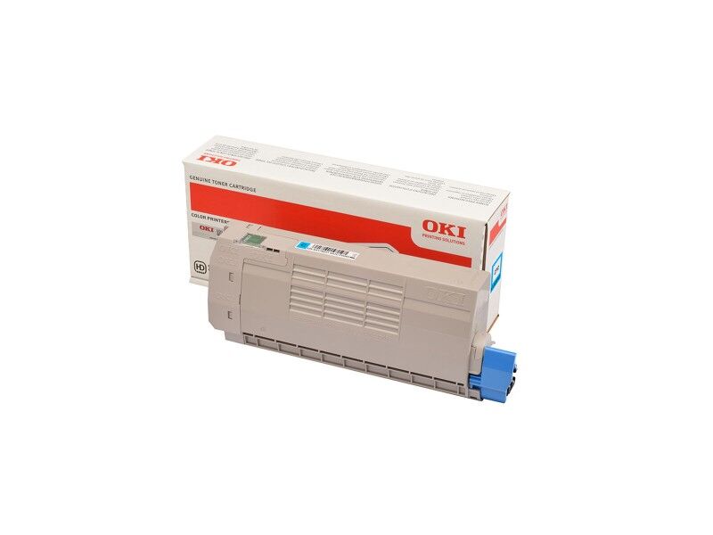 Toner Oryginalny OKI 46507615 Czarny Turkusowy