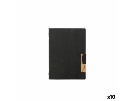 Menu holders Securit Wodoodporny 24,9 x 17,5 cm Czarny