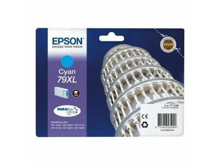 Oryginalny Wkład Atramentowy Epson C13T79024010 Turkusowy