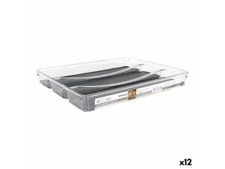 Organizer na Sztućce Confortime Non Slip Pet 39,7 x 32 x 4,5 cm (12 Sztuk)