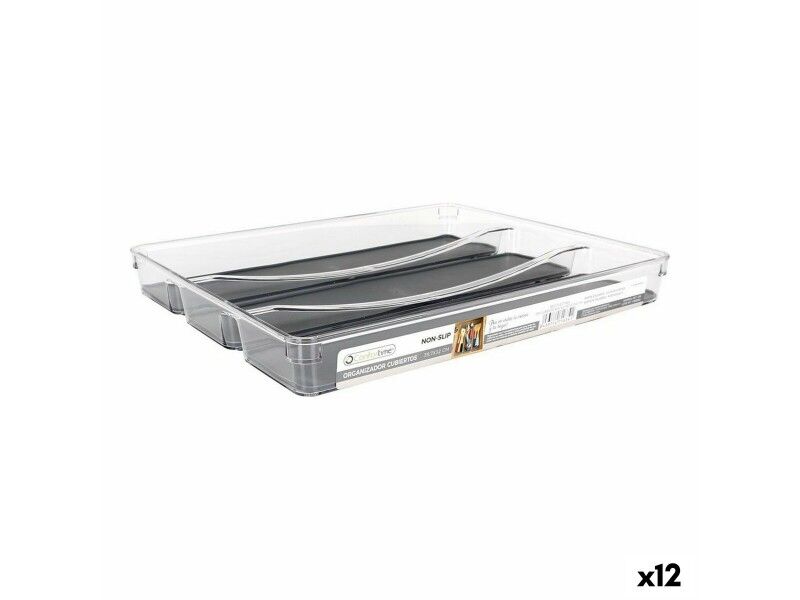 Organizer na Sztućce Confortime Non Slip Pet 39,7 x 32 x 4,5 cm (12 Sztuk)