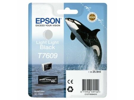 Oryginalny Wkład Atramentowy Epson C13T76094010 Jasnoszary