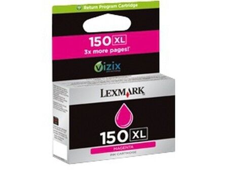 Oryginalny Wkład Atramentowy Lexmark 150XL Magenta