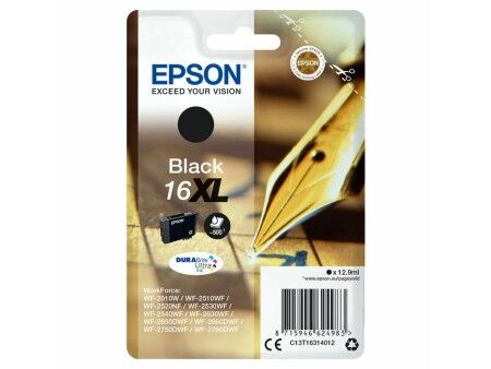 Oryginalny Wkład Atramentowy Epson C13T16314012 Czarny