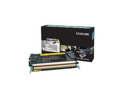 Toner Lexmark C748H1YG Żółty Czarny