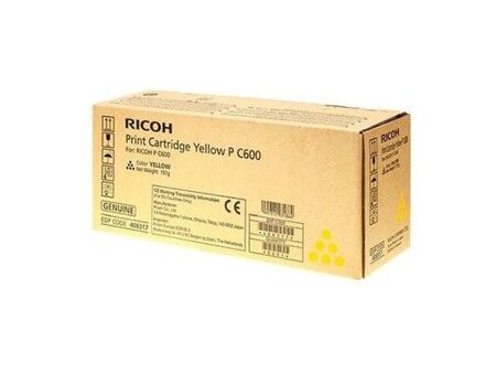 Toner Oryginalny Ricoh P C600 Żółty (1 Sztuk)