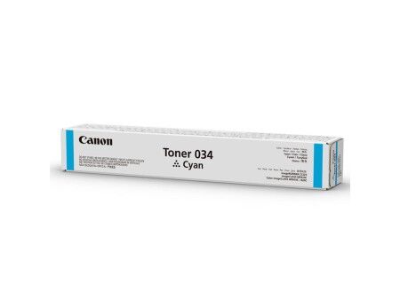 Toner Oryginalny Canon 034 Turkusowy