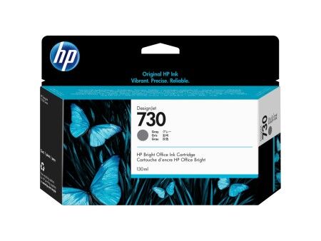 Oryginalny Wkład Atramentowy HP 730 Czarny Szary