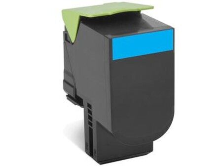 Toner Lexmark 80C2HCE Turkusowy
