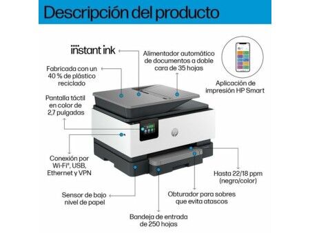 Drukarka Wielofunkcyjna HP OfficeJet Pro 9120E