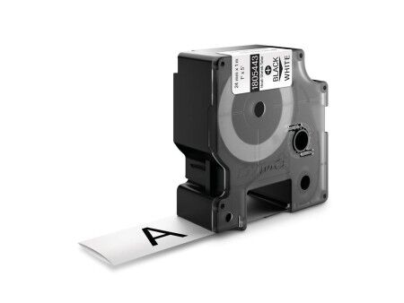 Taśma Laminowana Dymo ID1-24 Wielokolorowy Czarny/Biały 24 mm
