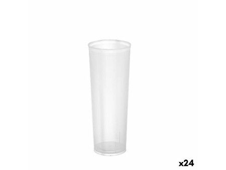 Zestaw szklanek wielokrotnego użytku Algon Przezroczysty 24 Sztuk 330 ml (20 Części)