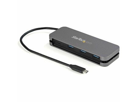 HUB USB Startech HB30CM3A1CB Czarny Szary Czarny/Szary