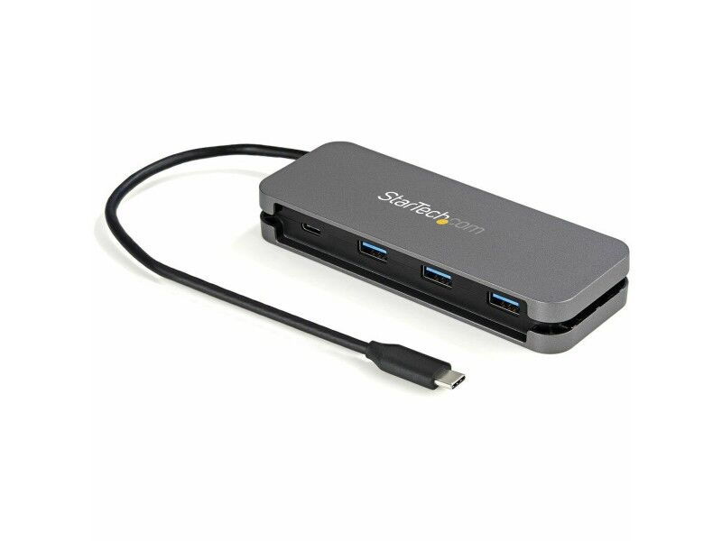 HUB USB Startech HB30CM3A1CB Czarny Szary Czarny/Szary