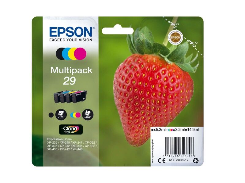 Oryginalny Wkład Atramentowy Epson HSB430SATBK Czarny