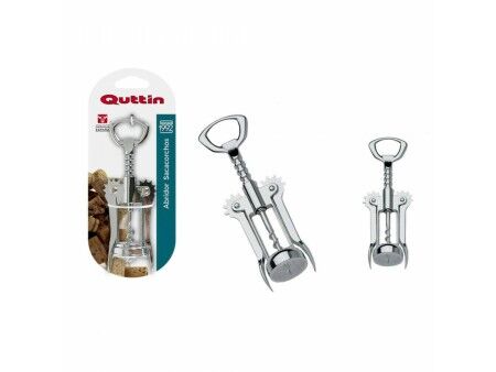 Otwieracz z Korkociągiem Quttin Stal nierdzewna 16,5 cm (18 Sztuk)
