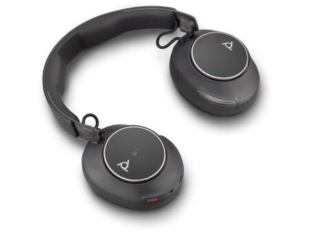 Słuchawki Bluetooth Poly Voyager Surround 80 UC Czarny