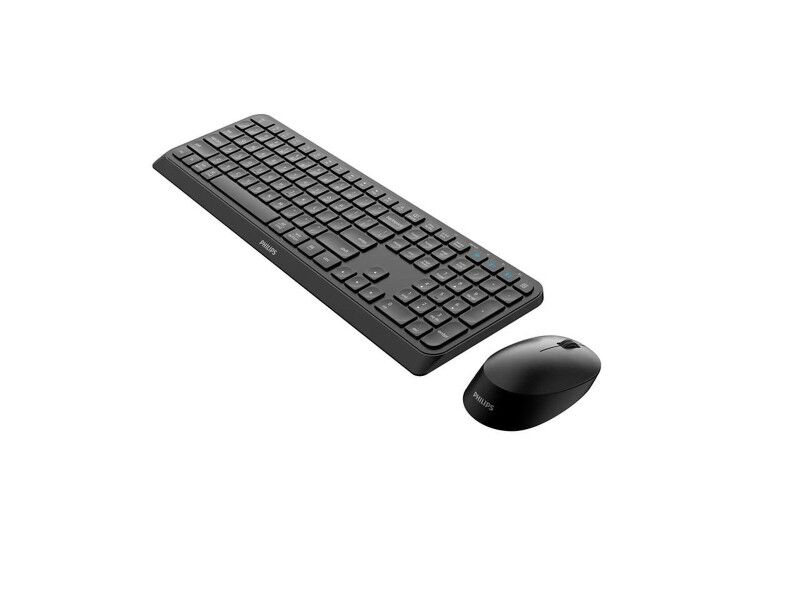 Klawiatura i Myszka Philips SPT6407B/16 Czarny Qwerty US