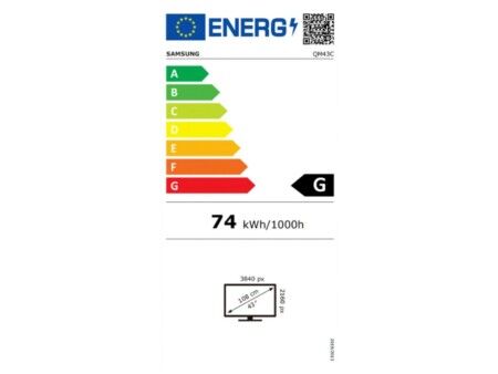 Monitor Videowall Samsung LH43QMCEPGCXEN 4K Ultra HD 43" LED