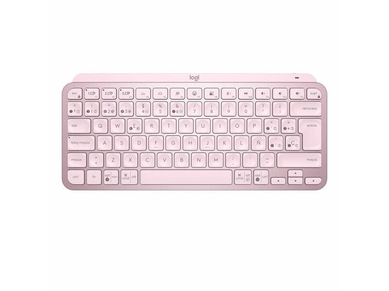 Klawiatura Logitech 920-010813 Różowy hiszpański Qwerty Hiszpańska QWERTY