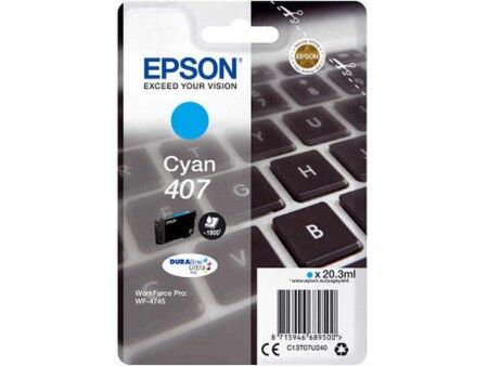 Oryginalny Wkład Atramentowy Epson WF-4745 Turkusowy