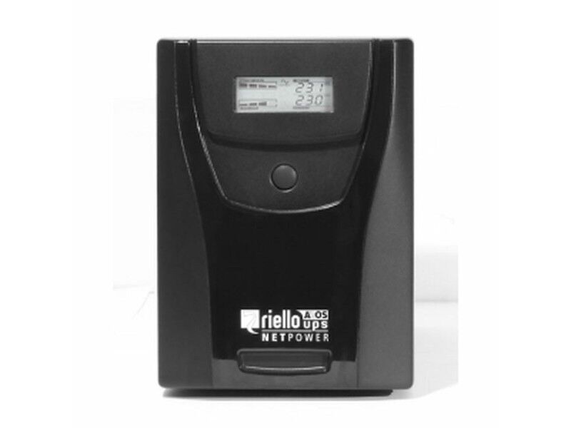 Zasilacz awaryjny UPS Interaktywny Riello NPW 800 DE           Czarny 480 W 800 VA