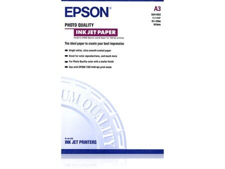 Papier do Drukarki Epson C13S041068 Biały A3 (1 Sztuk)