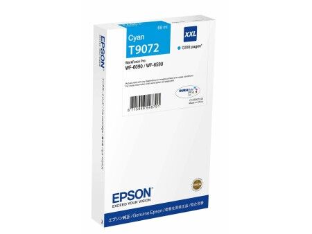Oryginalny Wkład Atramentowy Epson C13T907240 Turkusowy