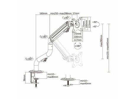 Uchwyt na TV Aisens DT32TSR-139 17" 32" 8 kg