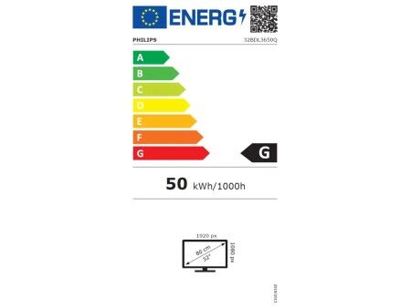 Monitor Videowall Philips 32BDL3650Q Full HD 32"