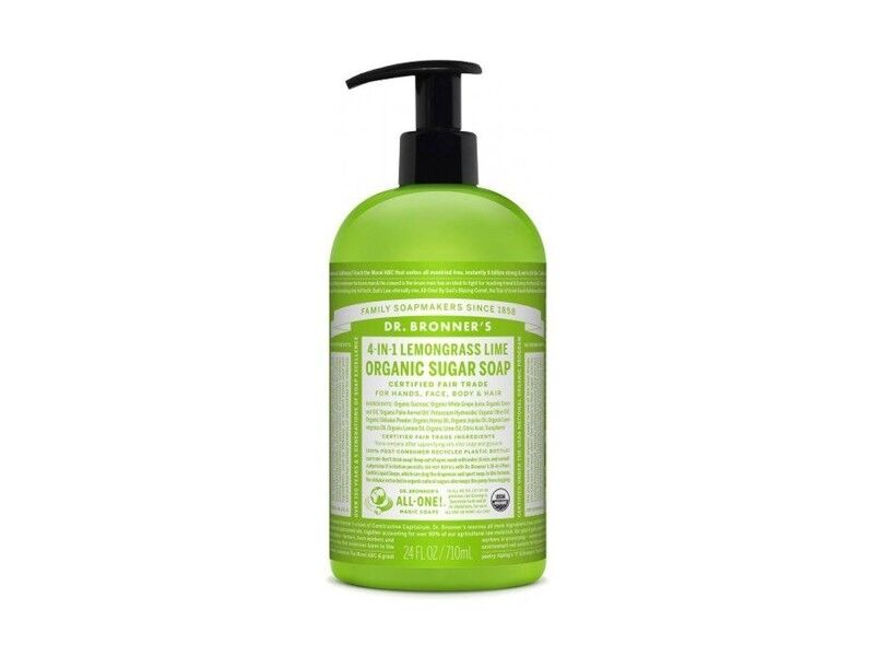 Mydło w płynie Dr Bronner's Lemongrass Lime 710 ml