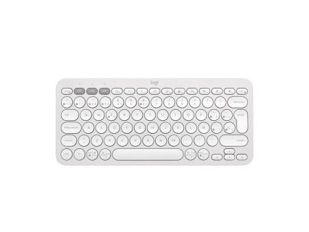 Klawiatura Bezprzewodowa Logitech K380s Biały Qwerty Hiszpańska