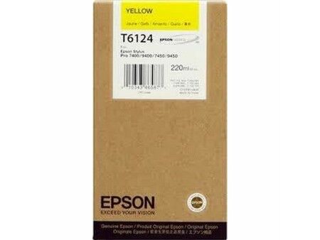 Oryginalny Wkład Atramentowy Epson C13T612400 Żółty