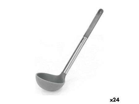 Chochla Quttin Szary Silikon Stal 31 x 8,5 cm (24 Sztuk)