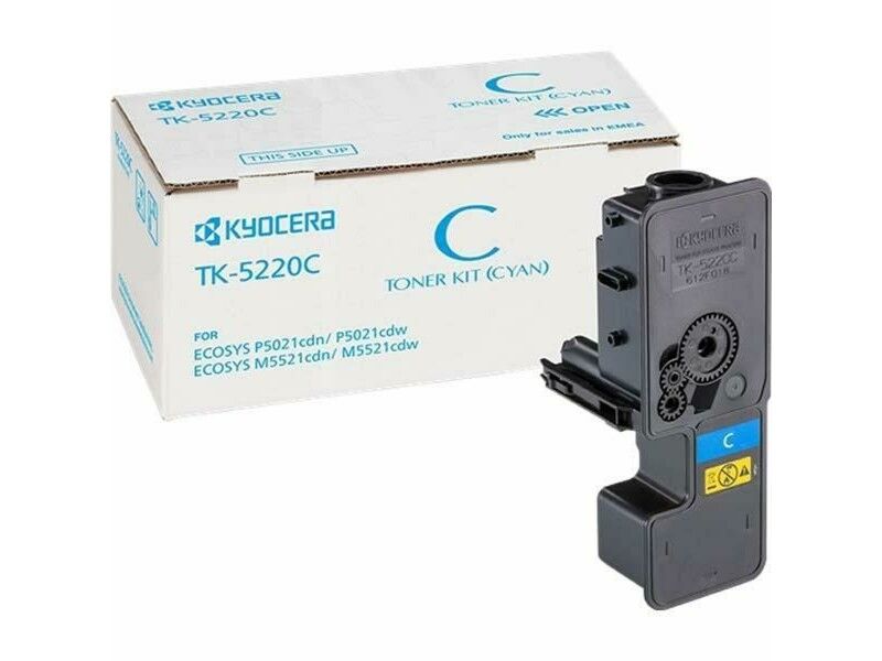 Toner Kyocera TK-5220C Czarny Turkusowy