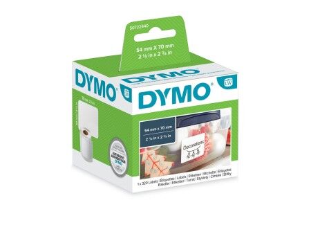 Laminowana Taśma do Drukarki Etykiet Dymo S0722440 Biały Papier