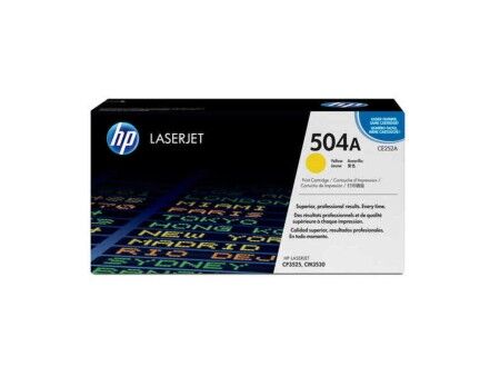 Toner Oryginalny HP 504A Żółty