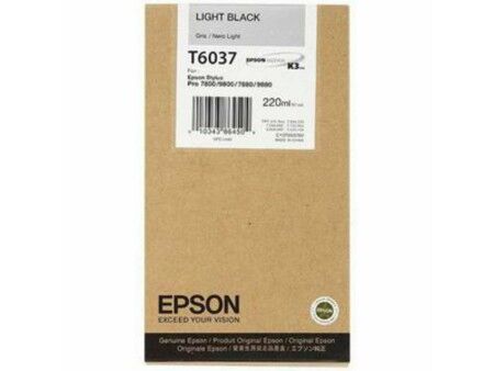 Oryginalny Wkład Atramentowy Epson C13T603700 Czarny
