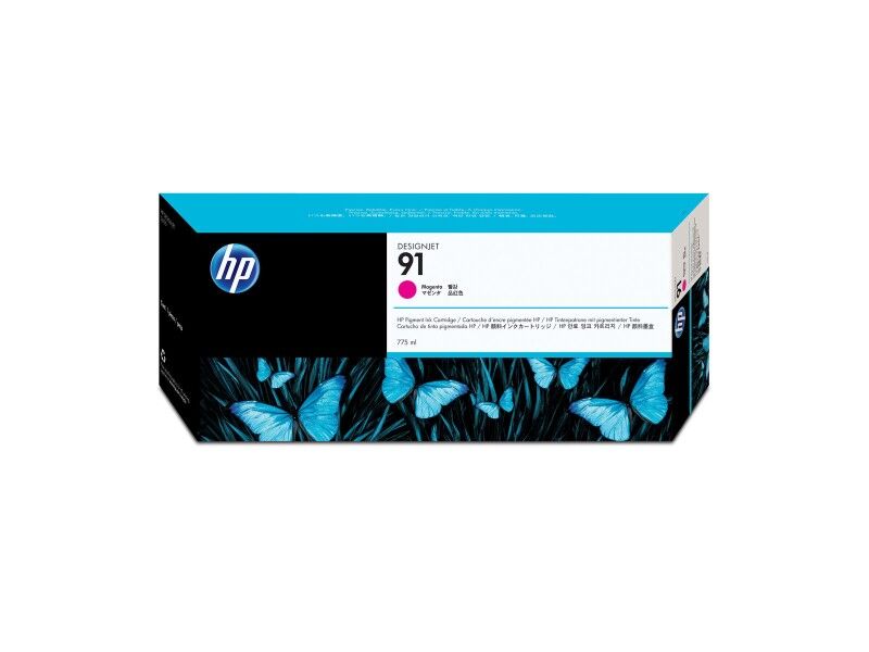Oryginalny Wkład Atramentowy HP Nº91 Magenta