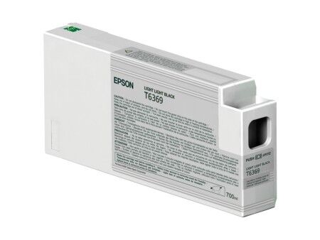 Oryginalny Wkład Atramentowy Epson C13T636900 Czarny Szary