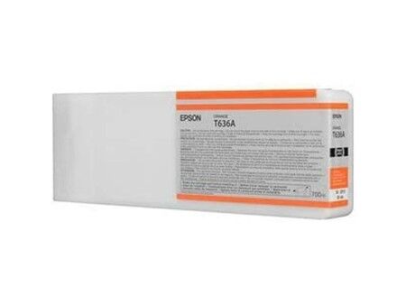 Oryginalny Wkład Atramentowy Epson C13T636A00 Pomarańczowy