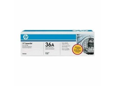 Toner Oryginalny HP 36A Czarny