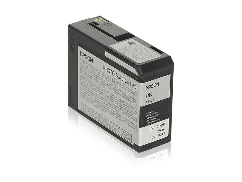 Oryginalny Wkład Atramentowy Epson C13T580100 Czarny
