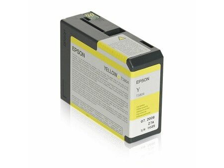 Oryginalny Wkład Atramentowy Epson C13T580400 Żółty